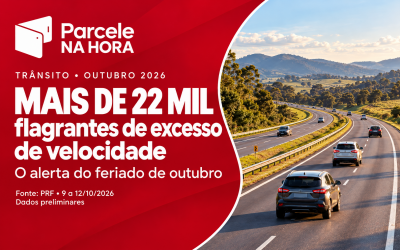 Mais de 22 mil flagrantes de excesso de velocidade: o alerta do feriado de outubro